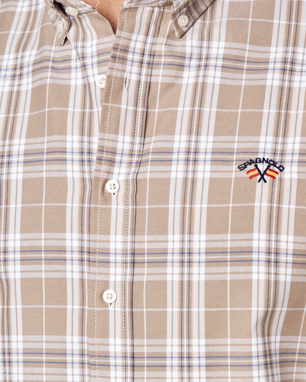 CAMISA SPAGNOLO CUADRO OXFORD - Imagen 2