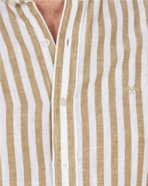 CAMISA SPAGNOLO RAYAS ORO