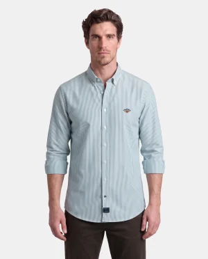 CAMISA SPAGNOLO OXFORD LISTAS