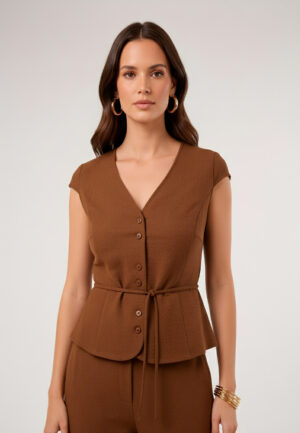 CHALECO CARTERAS DANDARA