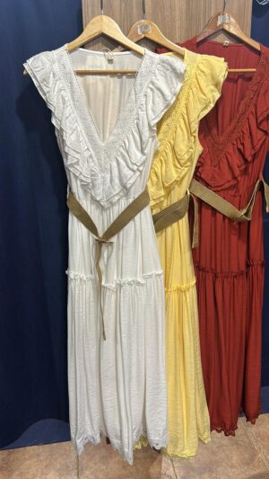 VESTIDO VOLANTES