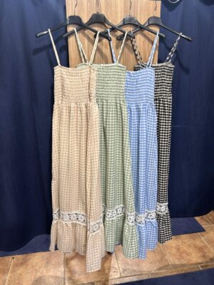 VESTIDO CUADRO VICHY